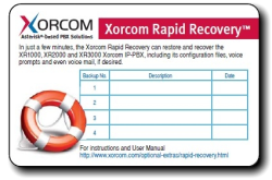 Xorcom Rapid Recovery