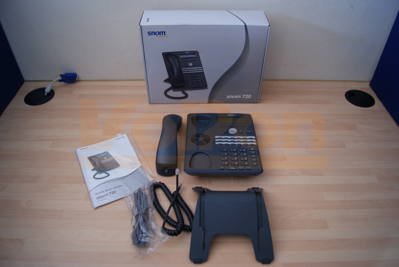 A Quick Look and Review of the snom 720 IP Phone