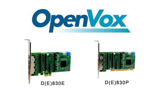 OpenVox Launches 8 Port High Density E1/T1/J1 Telephony Cards
