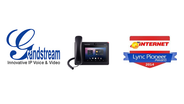 Grandstream GXV3240 & GXV3275 IP Video Phones receive 2014 Lync Pioneer Award
