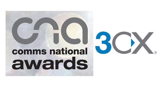 3CX wins at the 2015 Comms National Awards for second year running