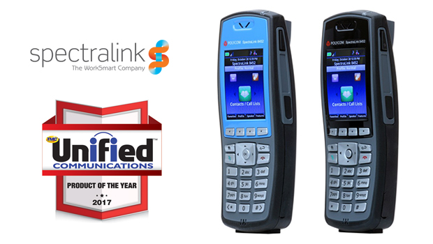 Spectralink Receives a 2017 Unified Communications Product of the Year Award