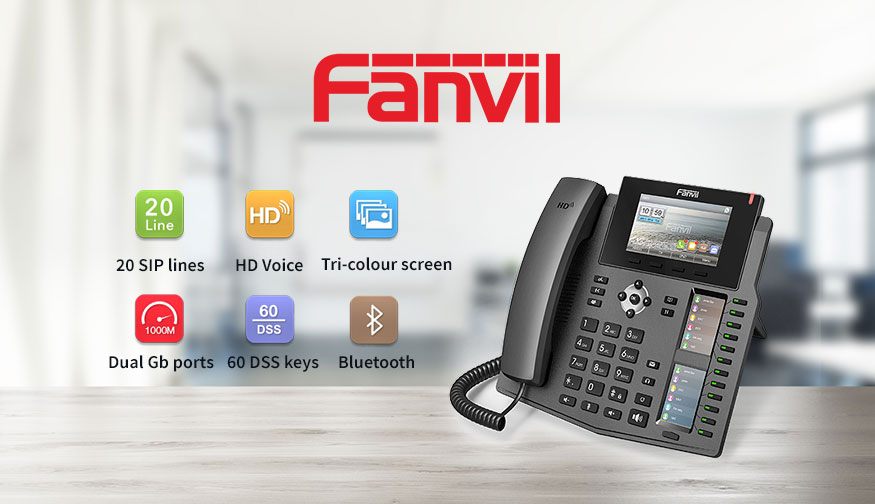 Customise DSS key icons on your Fanvil X6 IP phone