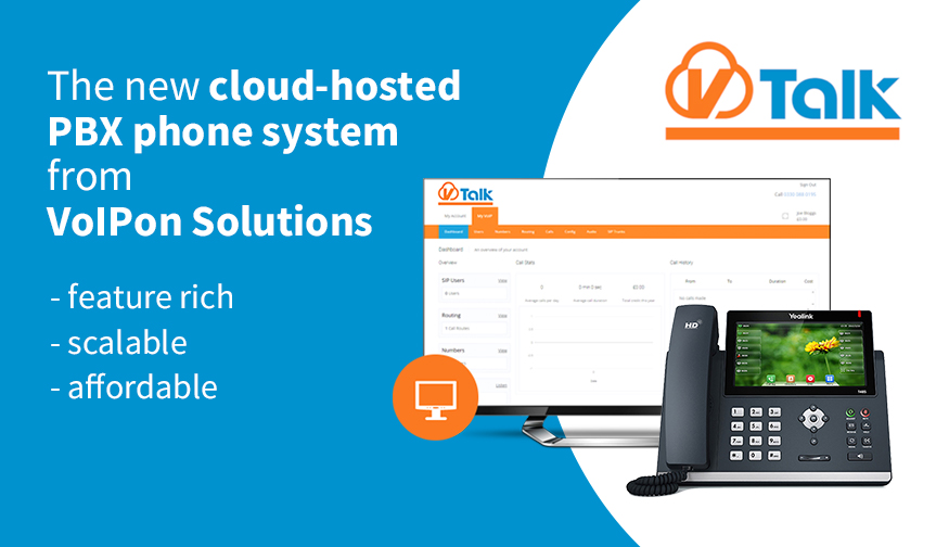 Introducing the VoIPon Talk, cloud-hosted PBX system