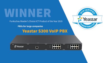 Yeastar S300 VoIP PBX wins Funkschau Reader’s Choice ICT Product of the Year 2019