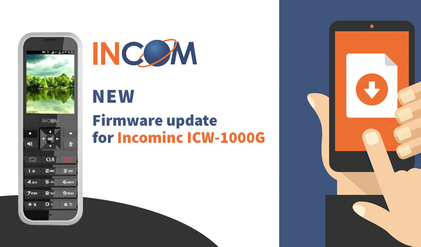 Incominc ICW-1000G Firmware Update V1.01.07