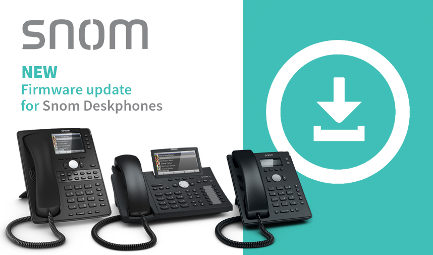 Snom releases new firmware version 10.1.49.11 for Snom Deskphones