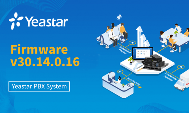 Yeastar Releases New Firmware Version v30.14.0.16 for S-Series VoIP PBX