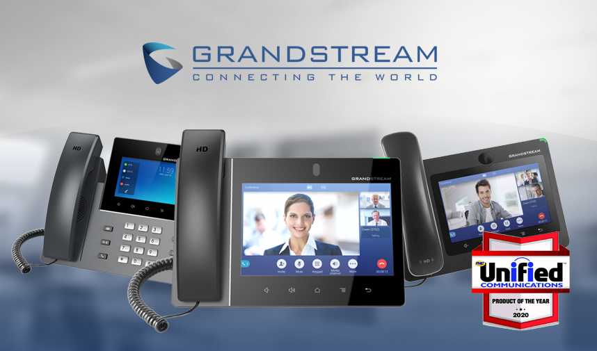 Grandstream GXV3300 Series of IP Video Phones Win 2020 Unified Communications Product of the Year Award