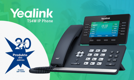 Yealink’s T54W VoIP Phone Wins Readers’ Choice of ICT Products of the Year 2020 of the Funkschau