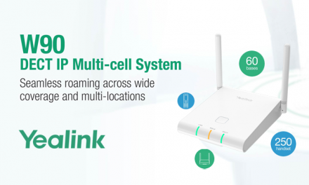 Yealink Announces Release of New W90 DECT IP Multi-Cell System