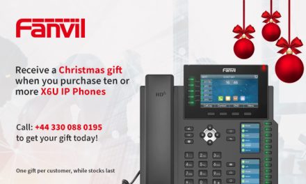 Receive a Christmas gift when you purchase ten or more X6U IP Phones in December