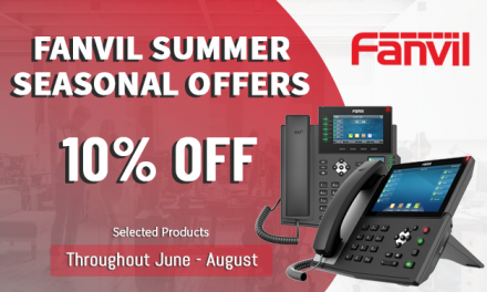 10% off selected Fanvil VoIP Phones this summer