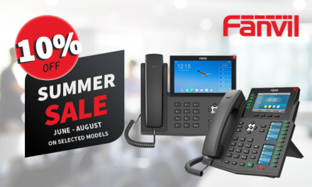 10% off selected Fanvil VoIP Phones this summer