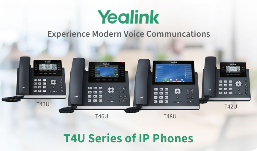Yealink Release T4U Series of IP Phones