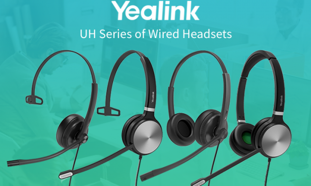 Get the Yealink UH Series of Wired Headsets