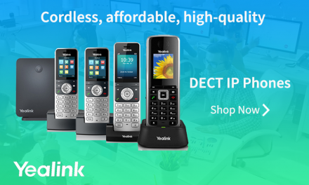 Yealink Cordless series of DECT IP Phones