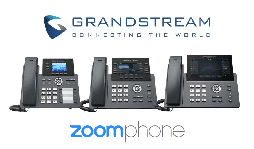 Grandstream GRP Series IP Phones Certified with Zoom Phone